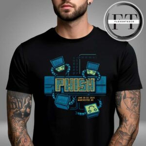 Phish At Snhu Arena In Manchester NH On June 20-22 2025 Unisex T-Shirt