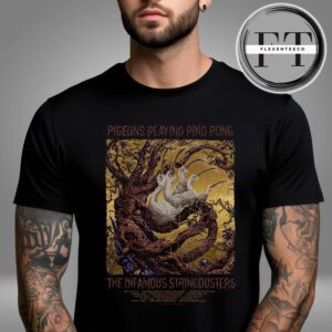 Pigeons Playing Ping Pong The Infamous Stringdusters Tour Schedule Jimi Hendrix Exclusive Limited Edition I Am Experienced Unisex T-Shirt