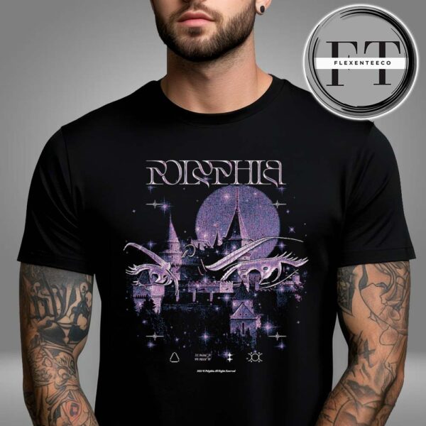 Polyphia Anime Eyes Black Unisex T-Shirt
