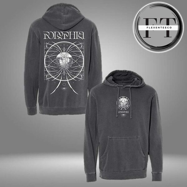 Polyphia Intricate Black Two Sided Washed T-Shirt