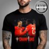 Portugal Win Nations League 2025 Second Time’s A Charm Unisex T-Shirt