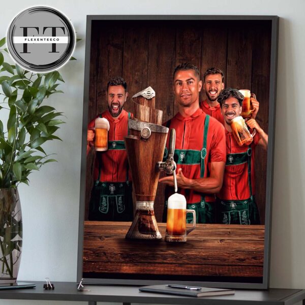 Portugal Win UEFA Nations League 2025 In Germany Cheers To Glory Home Decor Poster Canvas