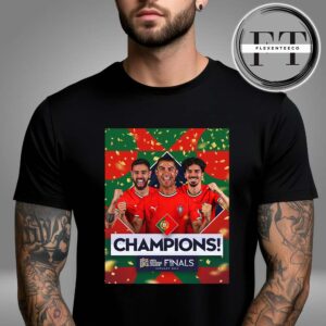 Portugal Win UEFA Nations League 2025 In Germany For The Second Time Unisex T-Shirt
