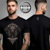 Power Wolf Wolfhead Two Sided Unisex T-Shirt