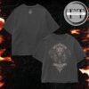 Power Wolf Wolfhead Two Sided Washed T-Shirt