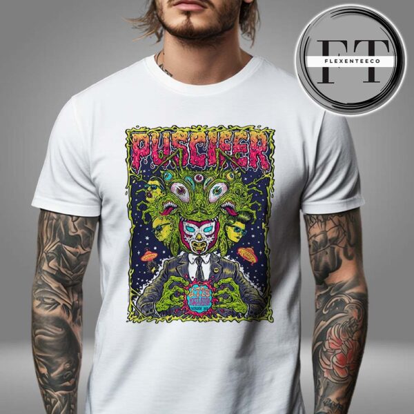 Puscifer Sessanta V2.0 At White River Amphitheatre In Auburn Washington On June 7 2025 Unisex T-Shirt