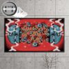 Queen Of The Stone Age Hard Rock Live At Etess Arena On Atlantic City NJ On June 13 2025 In Times New Roman Home Decor Poster Canvas