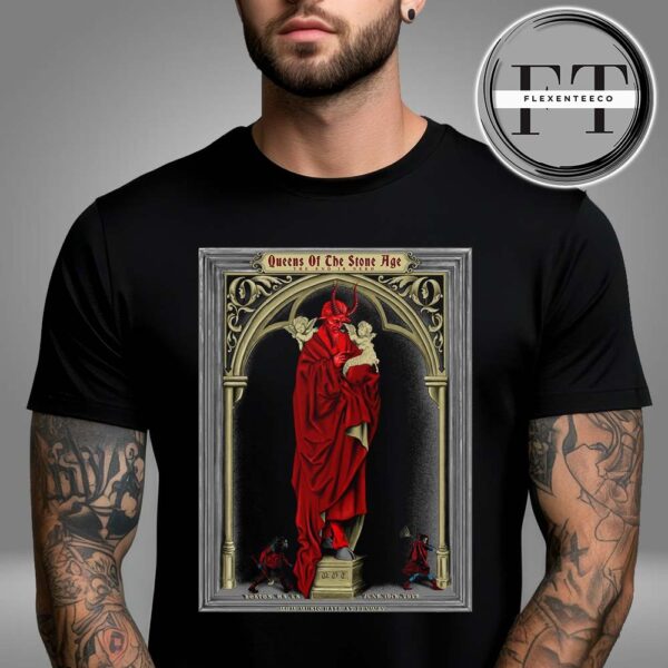 Queens Of The Stone Age At MGM Music Hall At Fenway In Boston MA US On June 10 2025 The End Is Need Unisex T-Shirt
