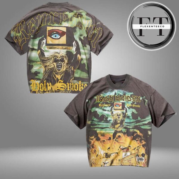 Represent X Iron Maiden Holy Smoke T-Shirt All Over Print Shirt