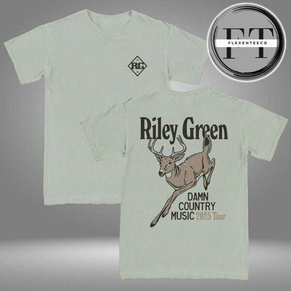 Riley Green DCM Tour Deer Two Sided Unisex T-Shirt