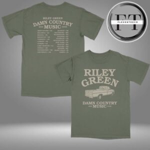 Riley Green DCM Tour Two Sided Unisex T-Shirt