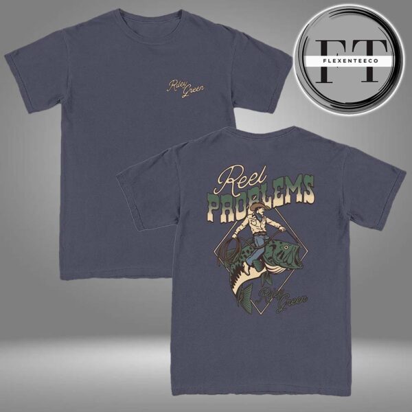 Riley Green Reel Problems Two Sided Unisex T-Shirt