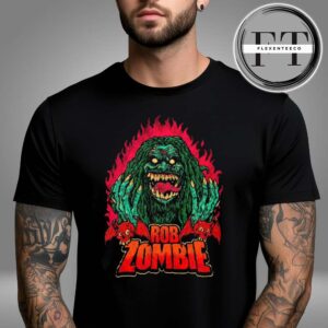 Rob Zombie Superbeast By Puis Calzada Rockabilia Exclusive Merch Unisex T-Shirt