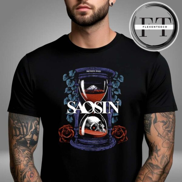 Saosin Mexico Tour 2025 At Foro Indie Rocks In Mexico City MX On June 5 And At Dia Libre Fest In Monterrey MX On June 7 Unisex T-Shirt