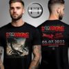 Scorpions Coming Home To Hannover 2025 Two Sided Unisex T-Shirt