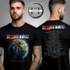 Scorpions European Tour 2025 Planet Rock Two Sided Unisex T-Shirt