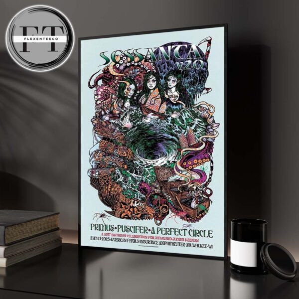 Sessanta V2.0 At American Family Insurance Amphitheater In Milwaukee WI On May 31st 2025 Home Decor Poster Canvas