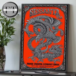 Sessanta V2.0 At Cascades Amphitheater In Riogefield Washington On Jun 6 2025 Home Decor Poster Canvas