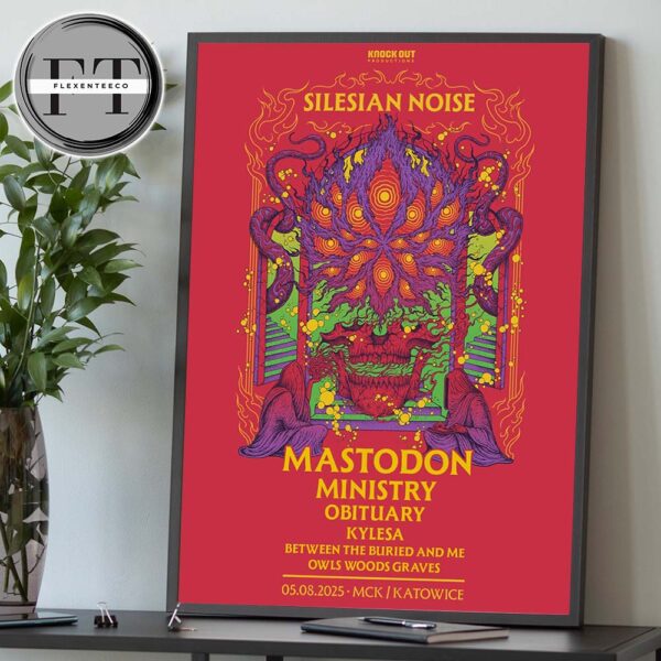 Silesian Noise Tour At MCK In Katowice Poland On August 5 2025 Home Decor Poster Canvas