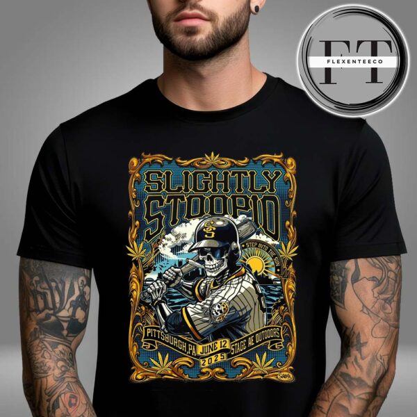 Slightly Stoopid At Stage Ae Outdoors In Pittsburgh PA On June 12 2025 Unisex T-Shirt