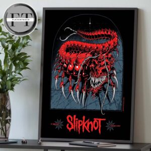 Slipknot Music Festival At Ferrara Italy On June 17 2025 Home Decor Poster Canvas