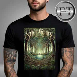 Stick Figure At Utah First Credit Union Amphitheatre In Salt Lake City On June 15 2025 Unisex T-Shirt