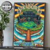 Stick Figure Huntington Bank Pavilion At Northerly Island In Chicago IL On June 18 2025 Home Decor Poster Canvas