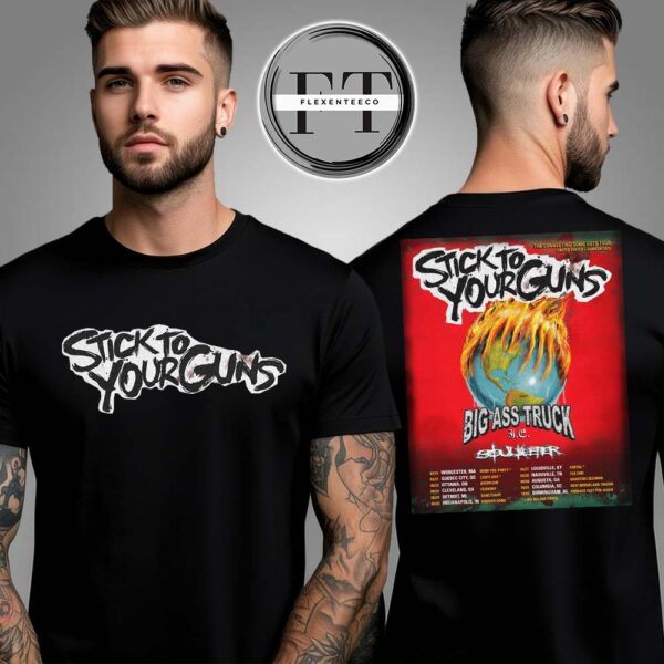 Stick To Your Guns Big Ass Truck Tour 2025 Two Sided Unisex T-Shirt