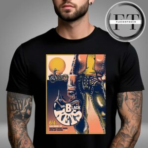 The Black Keys At Calcoast Credit Union Open Air Theatre In San Diego CA On June 4 2025 Unisex T-Shirt