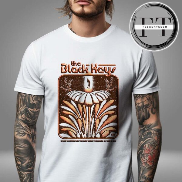 The Black Keys No Rain No Flowers Tour At The Greek Theatre In Los Angeles CA On June 3 2025 Unisex T-Shirt