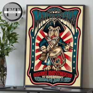 The Mavericks At Allianz Amphitheater At Richmond VA On June 21 2025 Home Decor Poster Canvas