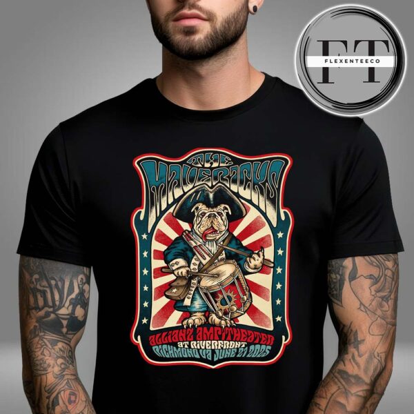 The Mavericks At Allianz Amphitheater At Richmond VA On June 21 2025 Unisex T-Shirt