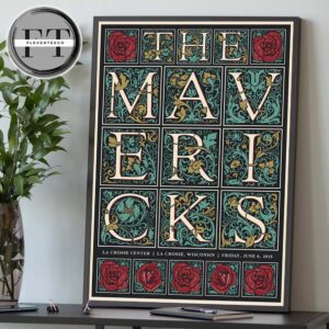 The Mavericks At La Crosse Center In La Crosse WI On June 6 2025 Home Decor Poster Canvas
