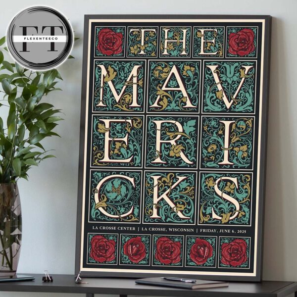 The Mavericks At La Crosse Center In La Crosse WI On June 6 2025 Home Decor Poster Canvas
