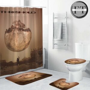 Threshold Dividing Lines Album Cover Bathroom Set