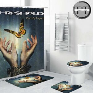 Threshold March Of Progress Album Cover Bathroom Set