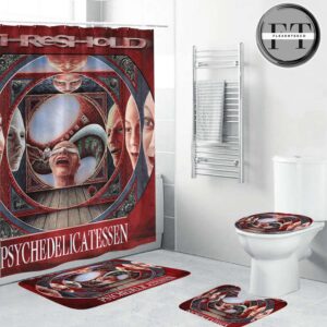 Threshold Psychedelicatessen Album Cover Bathroom Set
