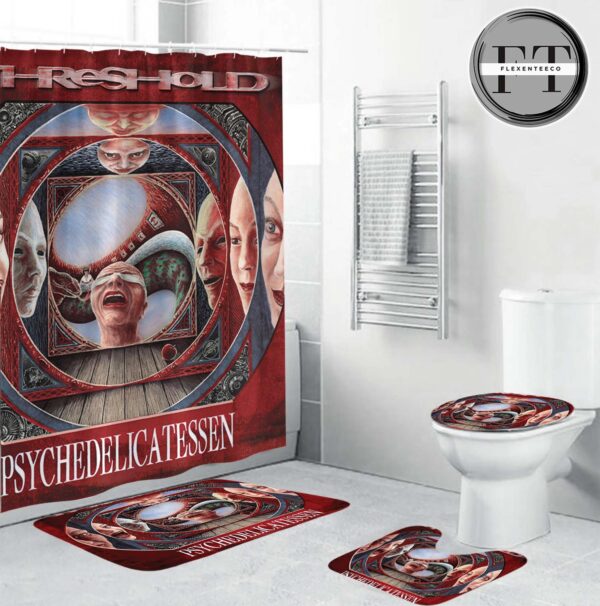 Threshold Psychedelicatessen Album Cover Bathroom Set
