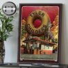 Tyler Childers At Hollywood Bowl In Los Angeles California On June 10 2025 Home Decor Poster Canvas