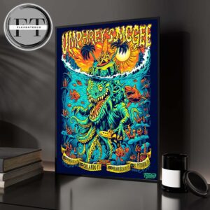 Umphrey’s McGee Summer 2025 Florida Tour Schedule Home Decor Poster Canvas