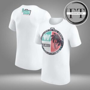 WWE Money in the Bank 2025 LA Palm Tree Two Sided Unisex T-Shirt