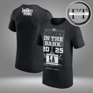 WWE Money in the Bank 2025 LA Two Sided Unisex T-Shirt