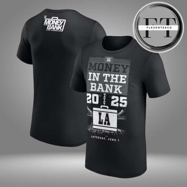 WWE Money in the Bank 2025 LA Two Sided Unisex T-Shirt