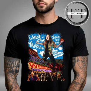 “Weird Al” Yankovic Bigger & Weirder 2025 Tour At Red Rocks Amphitheatre On June 24 2025 Unisex T-Shirt