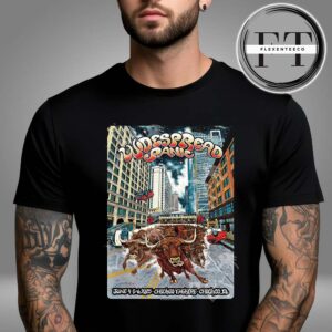 Widespread Panic At Chicago Theatre In Chicago IL On June 4-5-6 2025 Unisex T-Shirt