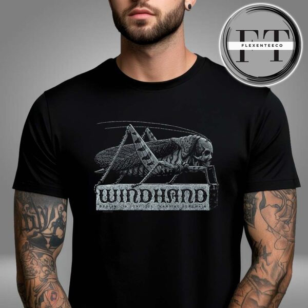 Windhand At Kantine Berghain In Berlin On June 18 2025 Unisex T-Shirt