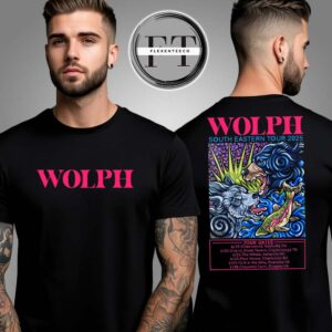 Wolph The Band South Eastern Tour 2025 Tour Dates Two Sided Unisex T-Shirt