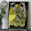 Metallica M72 Santa Clara Full Show Combined Poster At Levi’s Stadium In California US On June 20 And June 22 2025 Home Decor Poster Canvas
