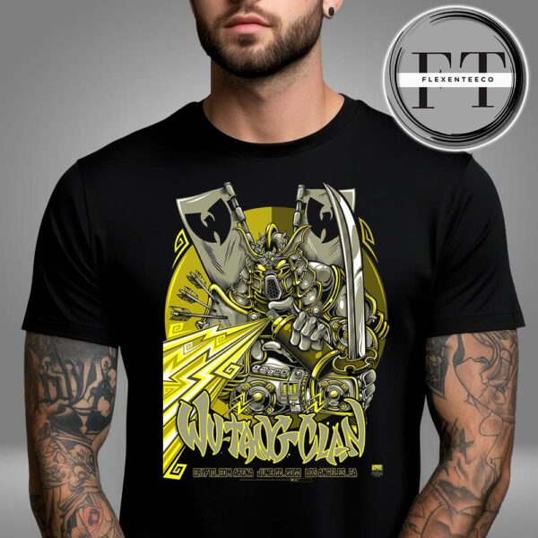 Wu Tang Clan At Crypto.com Arena In Los Angeles CA On June 22 2025 Unisex T-Shirt