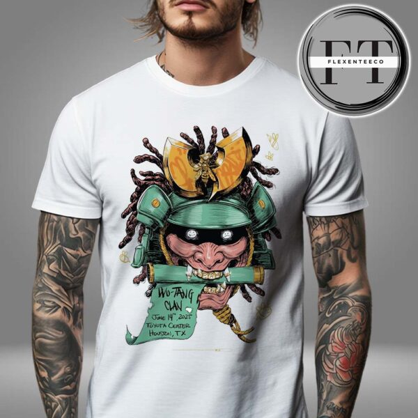 Wu Tang Clan At Toyota Center In Houston TX On June 14 2025 Unisex T-Shirt